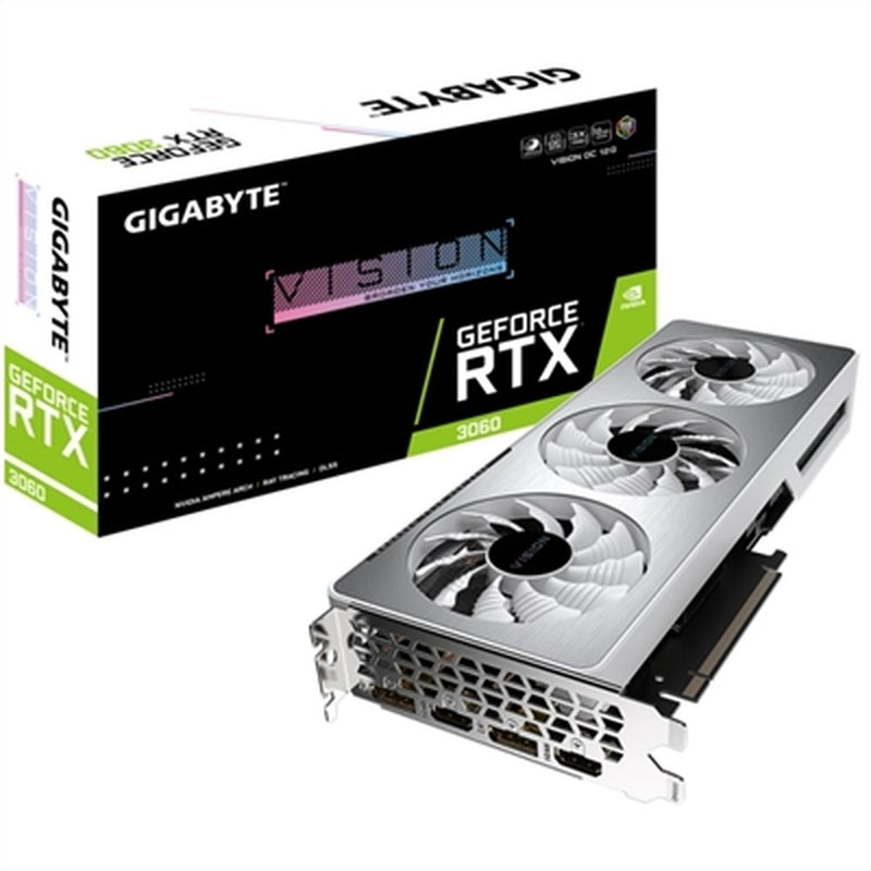 Scheda Grafica Gigabyte RTX 3060 VISION OC 12 GB GDDR6 8K Ultra HD