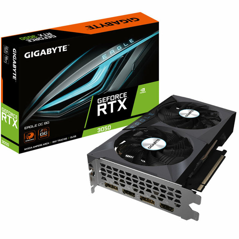 Scheda Grafica Gigabyte RTX 3050 EAGLE OC 8 GB GDDR6 8K Ultra HD