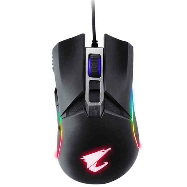 Gaming Maus Gigabyte AORUS M5 RGB 16000 DPI Schwarz