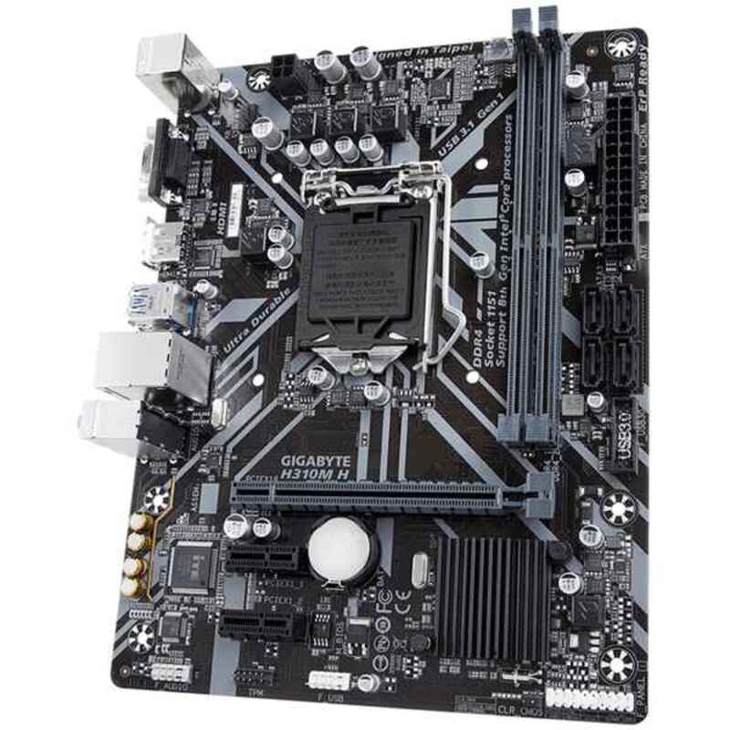 Gigabyte de carte mère H310M H MATX H310 LGA1151 LGA1151 Intel