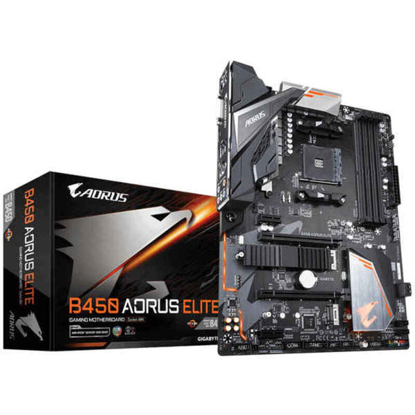 Gigabyte B450 Aorus Elite ATX AM4 Carte mère