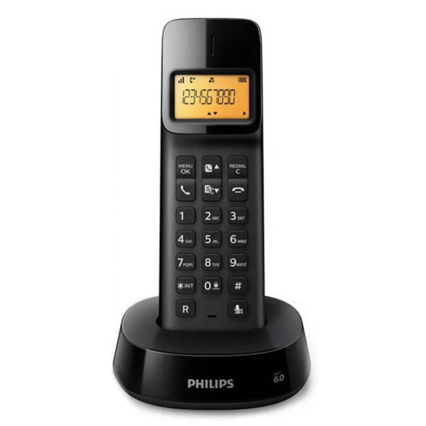 Telefono Senza Fili Philips D16 1,6" 300 mAh GAP Nero (Ricondizionati A+)