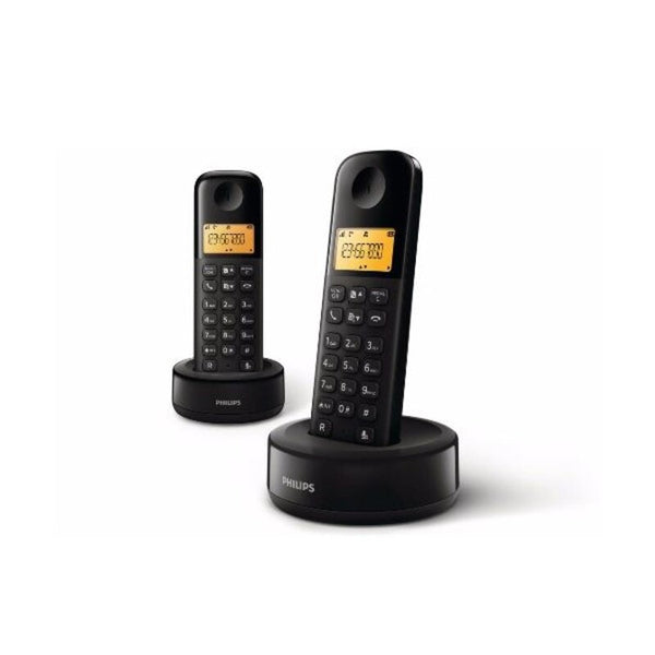 Telefono Senza Fili Philips D1602B/34 1,6" 300 mAh GAP (2 pcs) (Ricondizionati A)