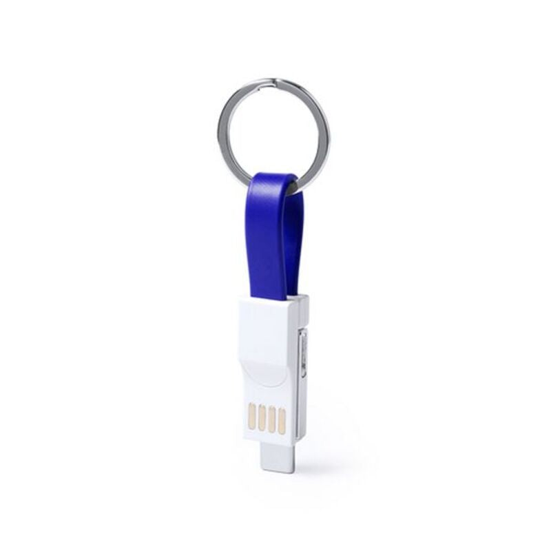 Portachiavi con Cavo Micro USB Tipo C e Lightning 145969