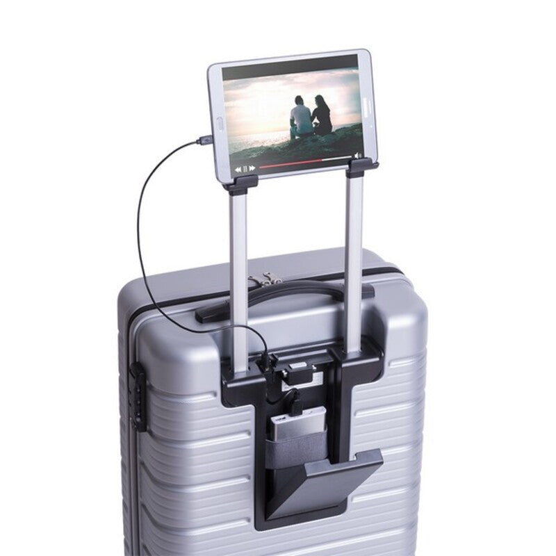 Trolley con Caricabatterie USB e Supporto per Tablet (37,5 x 57 x 23 cm) 146016 (Refurbished C)