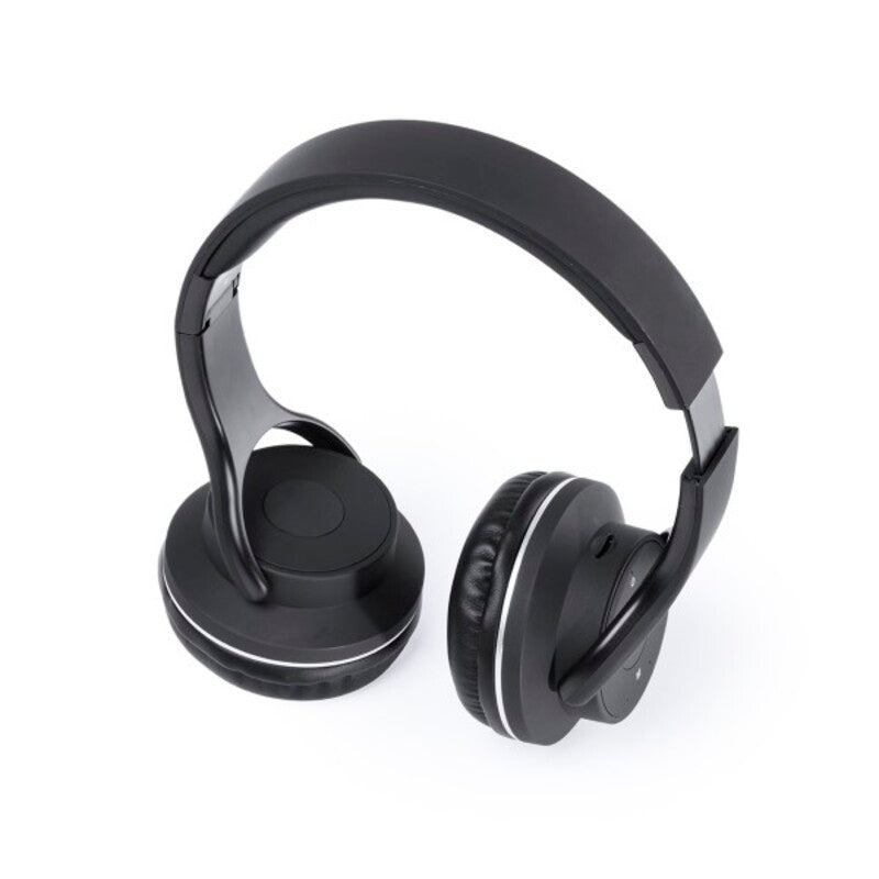 Cuffie Pieghevoli con Bluetooth 146131 USB FM 6W Nero