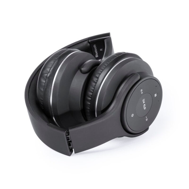 Cuffie Pieghevoli con Bluetooth 146131 USB FM 6W Nero