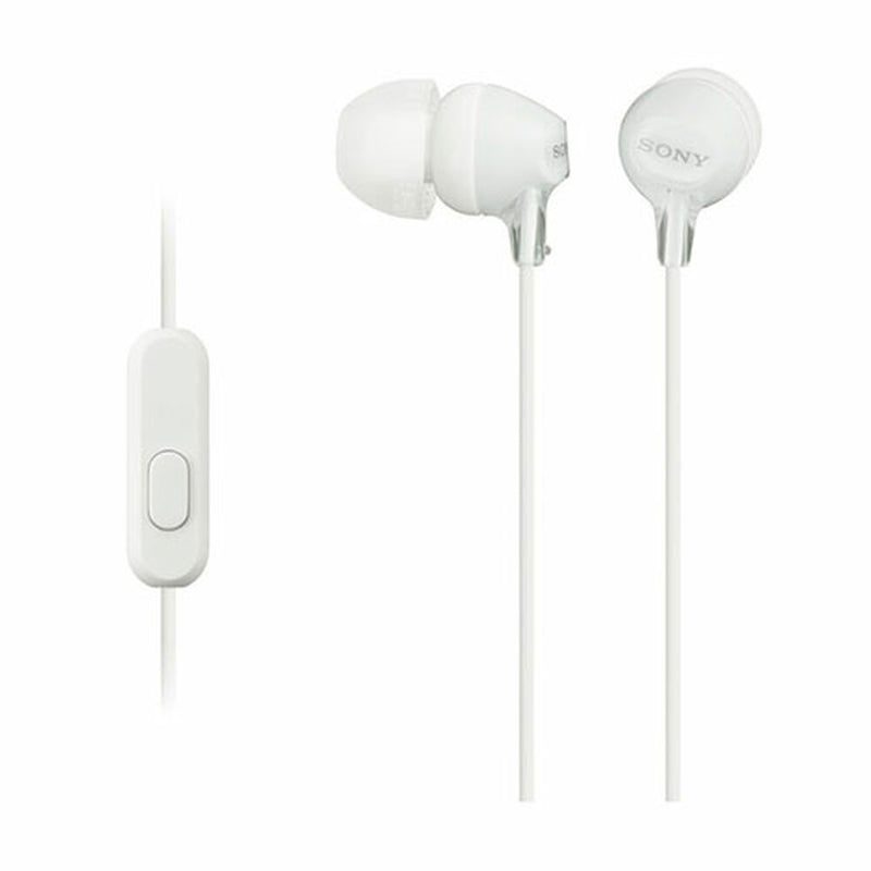 Kopfhörer mit Mikrofon Sony in-ear Weiß