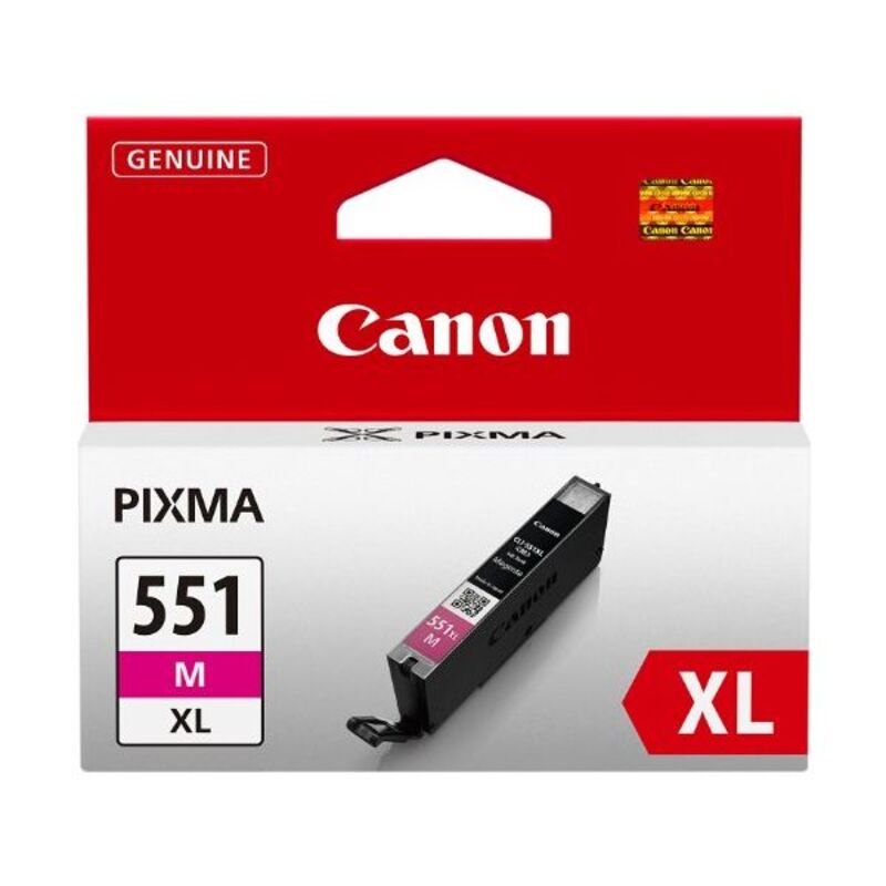 Cartucho de Tinta Original Canon CLI-551XL Magenta