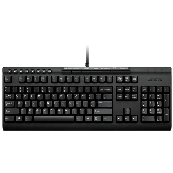 Tastatur Lenovo ENHANCED PERFORMANCE Schwarz QWERTY