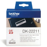 Brother DK22211 29 mm La bande de séquence continue