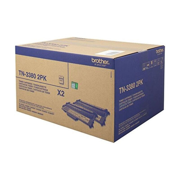 Toner Brother TN3380TWIN           Nero