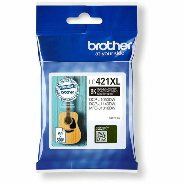 Cartucho de tinta original Brother LC421XLBK