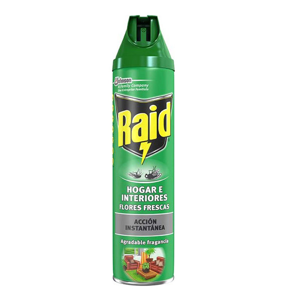 Insecticida Raid Insectos voladores Fresco (600 ml)