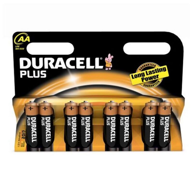 Alkalische Duracell Plus Power DURLR6P8B LR6 AA 1,5 V (8 PC) (AA) (LR6) Batterien