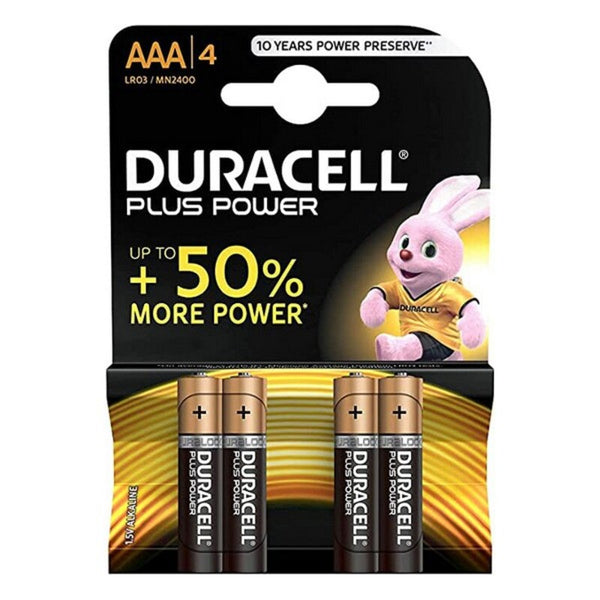 Plus Power LR03 Duracell -Batterien (4 UDs)