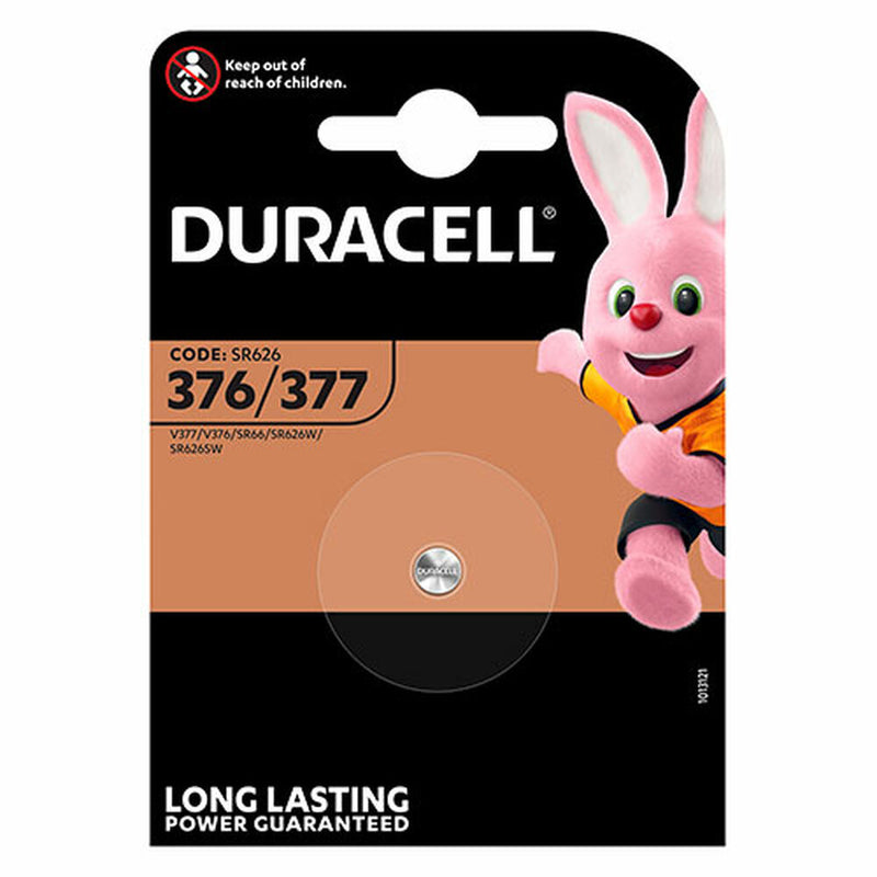 Batería de óxido de Duracell 376/377