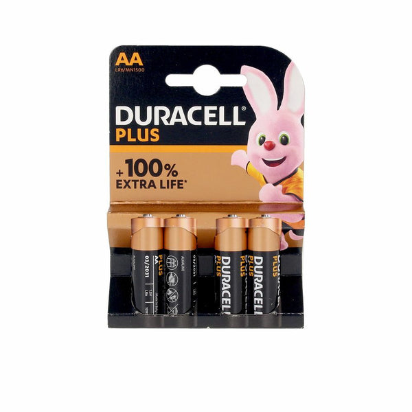 Duracell plus LR06 -Batterien (4 UDs)