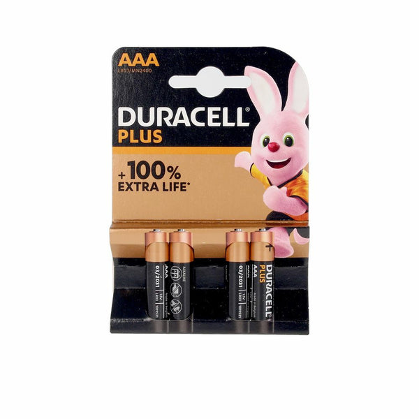 Duracell plus LR03 -Batterien (4 UDs)