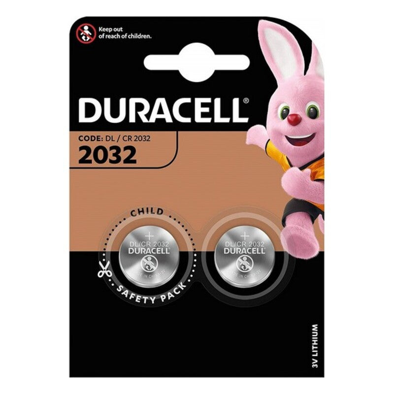 Batería de botón de litio de Duracell (2 PC)