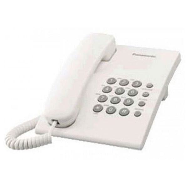 Telefono Fisso Panasonic Corp. KX-TS500EXW Bianco (Ricondizionati A+)