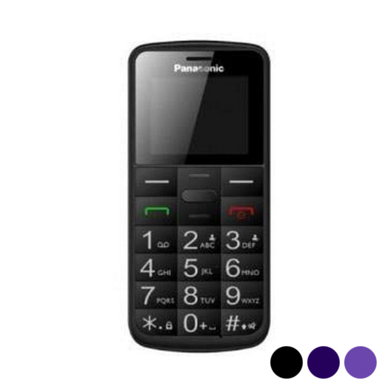 Téléphone mobile pour la personne âgée Panasonic Corp. KX-TU110EX 1.77 "TFT Bluetooth LED