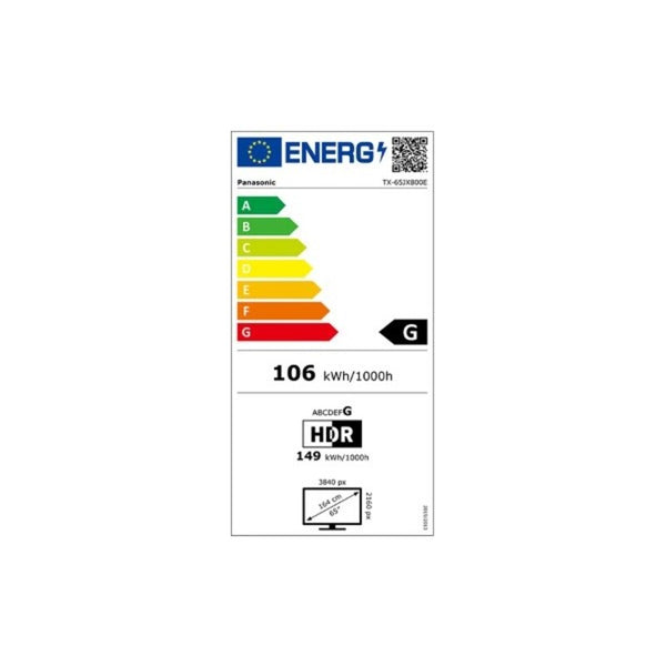 Smart TV Panasonic Corp. TX-65JX800 65 "4K Ultra HD HDR10 + WiFi Android TV