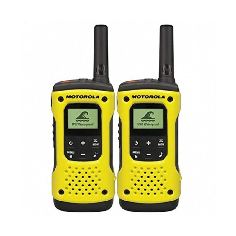 Walkie-Talkie Motorola T92H2O (2 Pcs) Giallo Nero