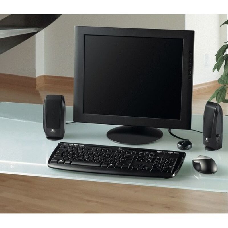 Altoparlanti Multimediali Logitech S120 2.0 3W OEM Nero