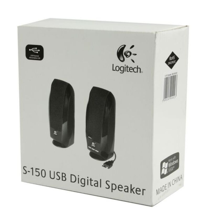 Locuteurs multimédias Logitech 980-000029 2.0 3W OEM