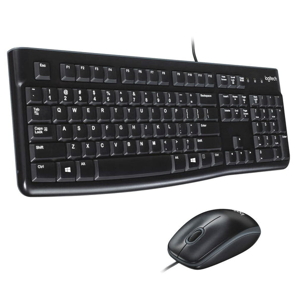 Tastatur Logitech MK120 Schwarz QWERTY