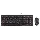 Tastiera e Mouse Ottico Logitech 920-002550 1000 dpi USB Nero