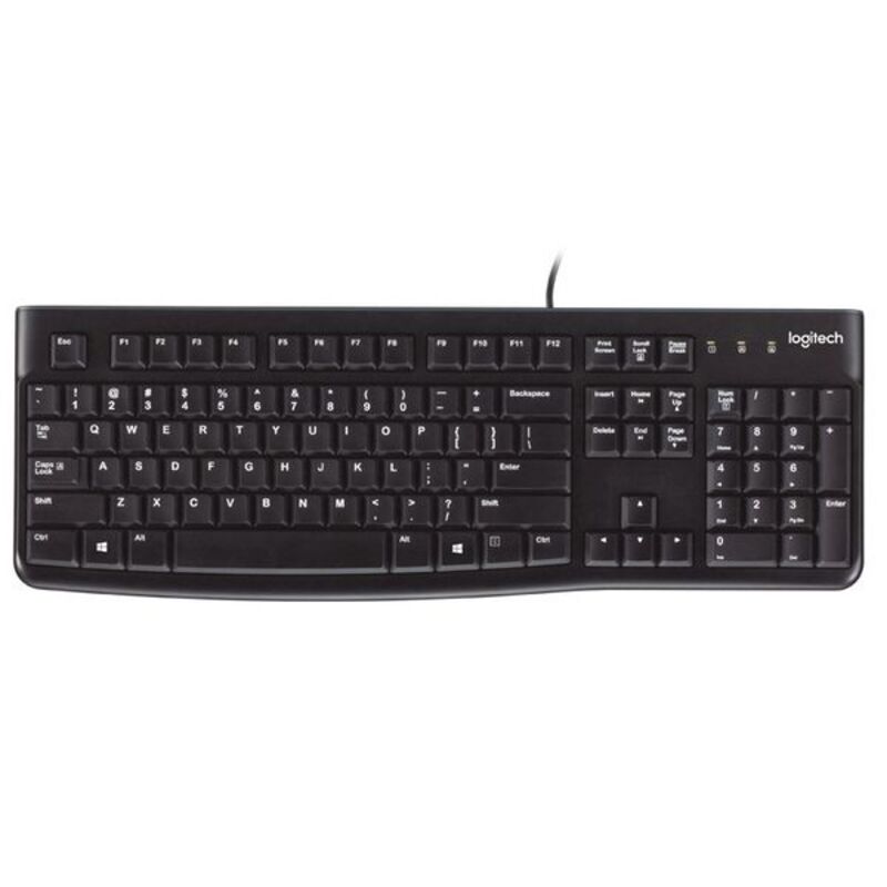 Tastiera Logitech 920-002518 QWERTY USB Nero