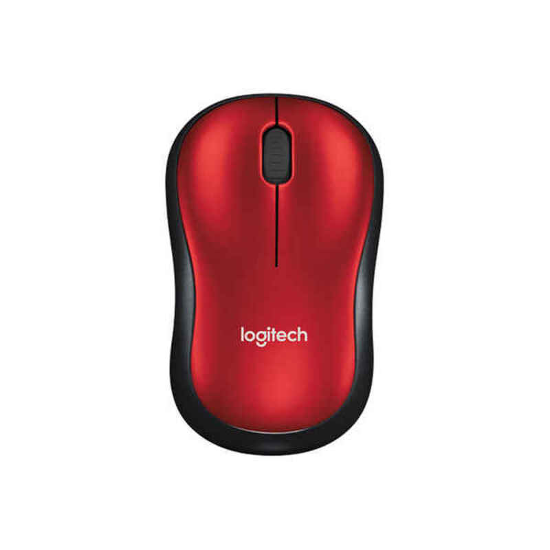 Souris sans fil rouge Logitech M185