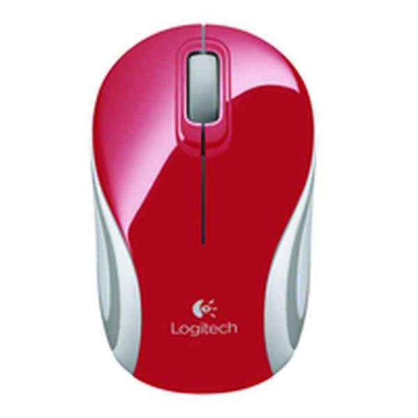 Logitech M187 Red Mouse