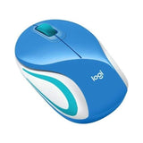 Mouse Ottico Wireless Logitech M187 1000 dpi Azzurro