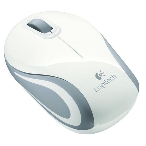 Logitech M187 souris sans fil blanche