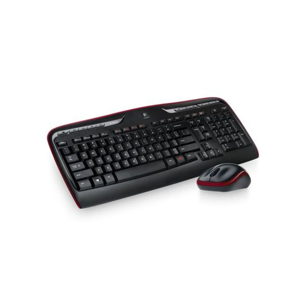 Tastiera e Mouse Wireless Logitech 920-003978 Nero