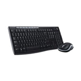 Tastiera e Mouse Ottico Logitech 920-004513 2,4 GHz Nero Senza fili