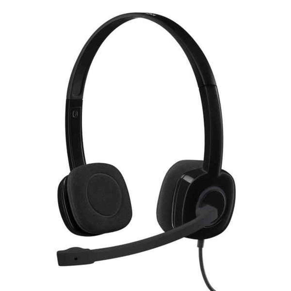 Headphones with Microphone Logitech H151 Black