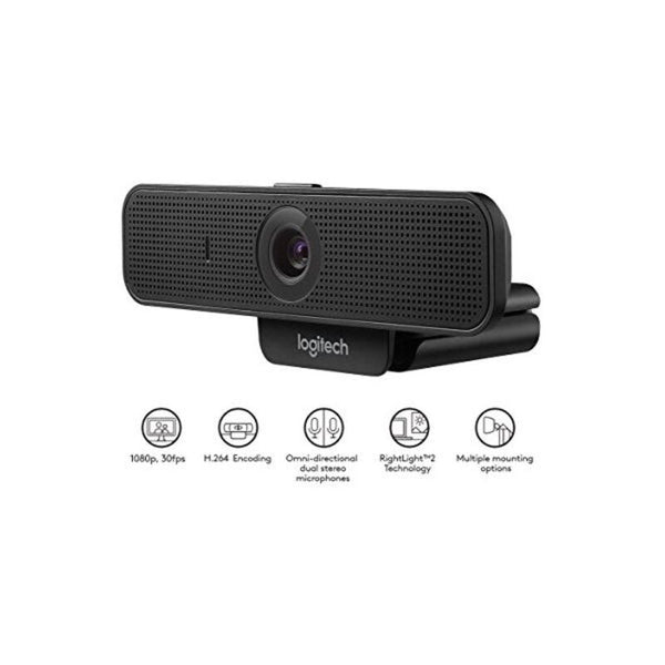 Webcam Logitech C925 HD 1080p Auto-Focus Negro