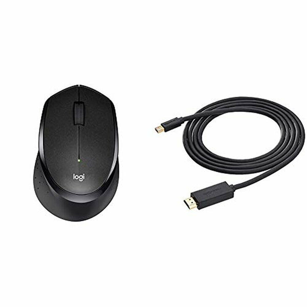 Ratón óptico inalámbrico Logitech 910-004909 1000 DPI