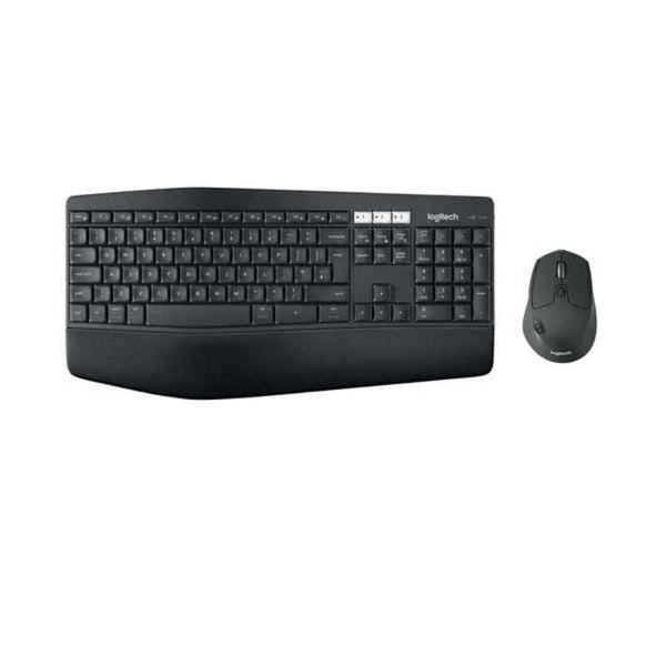 Tastatur mit Maus Logitech MK850 Schwarz