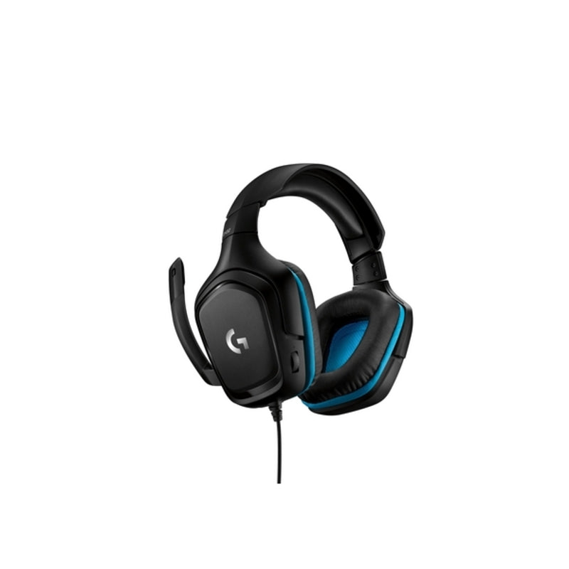 Auriculaire avec jeu Logitech G432 Microphone noir