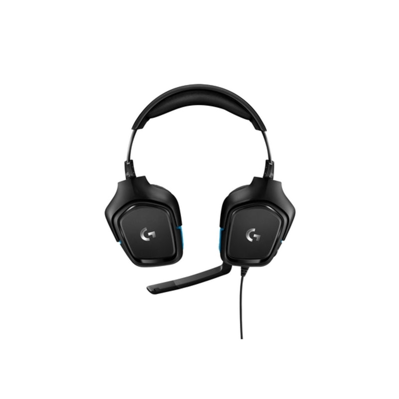 Auriculaire avec jeu Logitech G432 Microphone noir