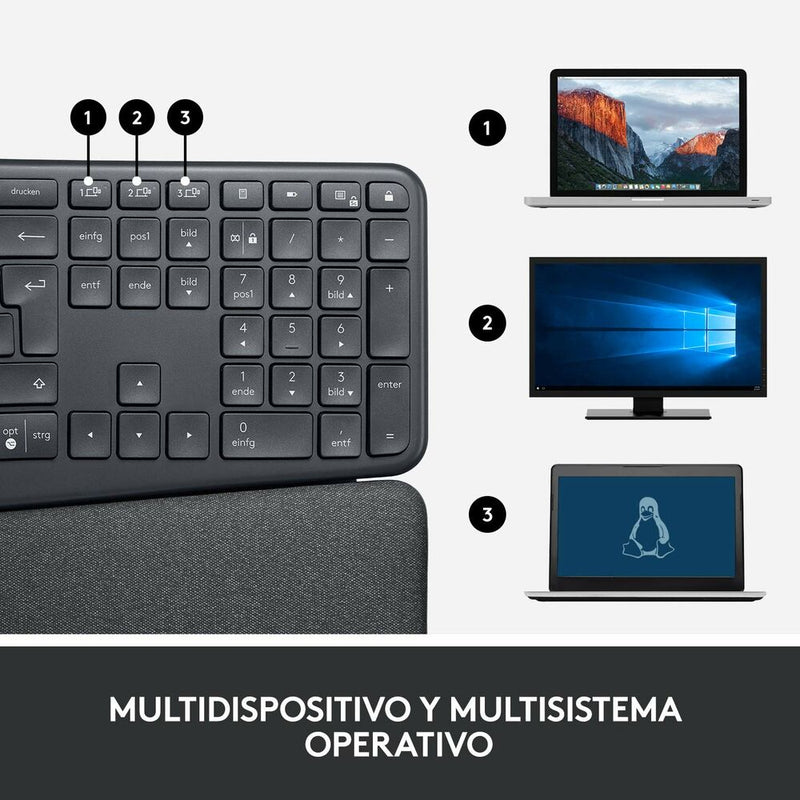 Tastatur Logitech ERGO K860