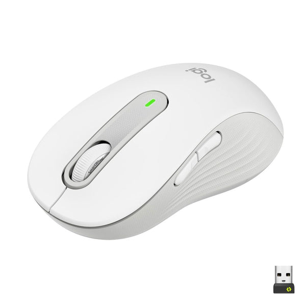 Schnurlose Mouse Logitech Signature M650 L Weiß Wireless (Restauriert B)