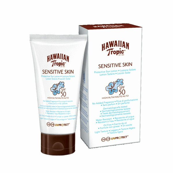 Sonnenlotion Hawaiian Tropic Spf 50 Sensible Haut (90 ml)