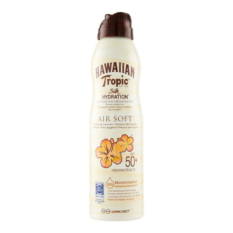 Sonnenschutzmaske Silk Hydration Hawaiian Tropic Feuchtigkeitsspendend Spf 50 (220 ml)