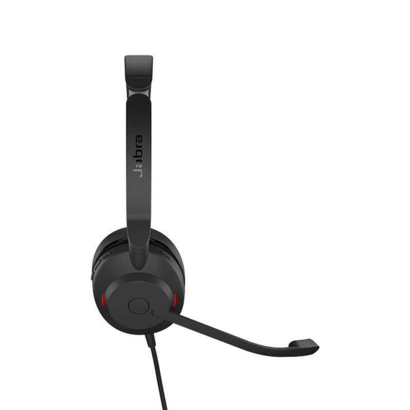 Kopfhörer mit Mikrofon Jabra Evolve2 30 Schwarz (Restauriert B)